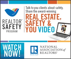 REALTOR® SAFETY :: Talk to your clients about safety.  Share the award-winning REAL ESTATE, SAFETY & YOU VIDEO :: WATCH NOW!
